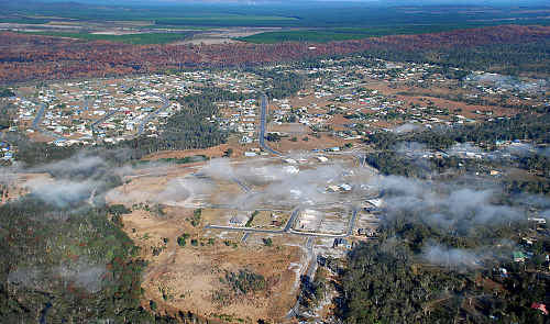 A growing Cooloola Cove from the air. The Noosa Parks Association is worried water needed for growth at the Coast will deplete the Noosa River. A growing Cooloola Cove from the air. The Noosa Parks Association is worried water needed for growth at the Coast will deplete the Noosa River.